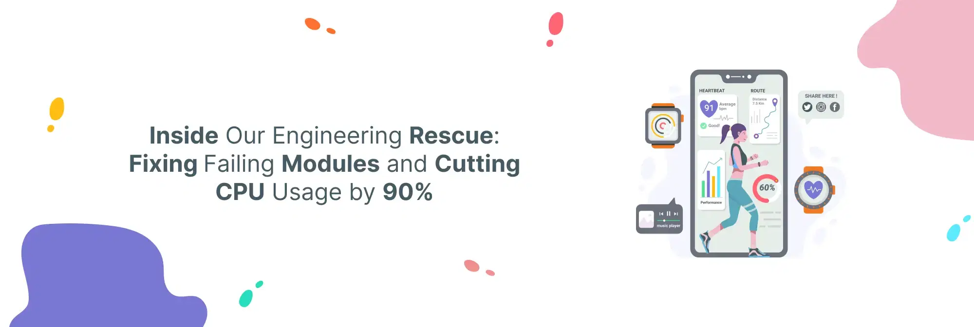 How BSP Technologies® Stabilised a Global Fitness App: From Failing Modules to a 90% CPU Reduction in 48 Hours